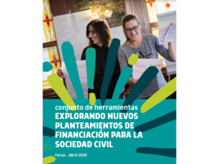 Explorando nuevos planteamientos de financiación para la sociedad civil